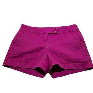 Vineyard Vines Pink Chino Shorts Size 4 Cotton Stretch Cuffed Hem